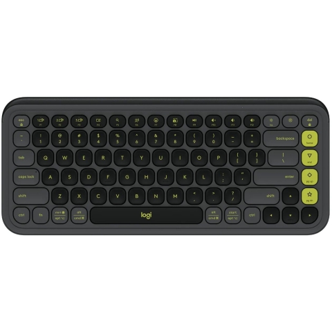 Logitech POP ICON KEYS 無線鍵盤 (美式英文) (潮玩黑)